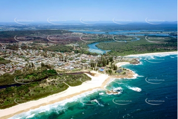 Historic Aerial Photo South West Rocks NSW Aerial Photography
