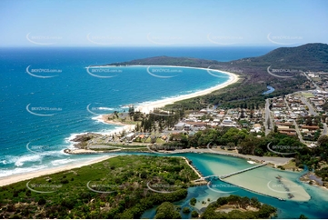 Historic Aerial Photo South West Rocks NSW Aerial Photography
