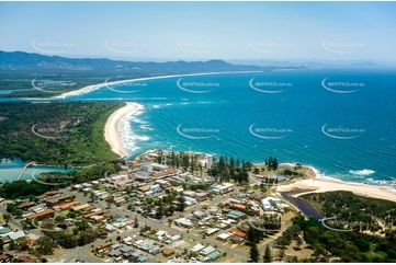 Historic Aerial Photo South West Rocks NSW Aerial Photography
