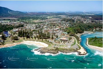 Historic Aerial Photo South West Rocks NSW Aerial Photography