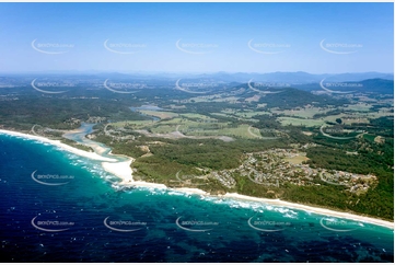 Historic Aerial Photo Valla Beach NSW Aerial Photography