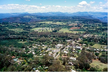 Historic Aerial Photo Tamborine Mountain QLD Aerial Photography