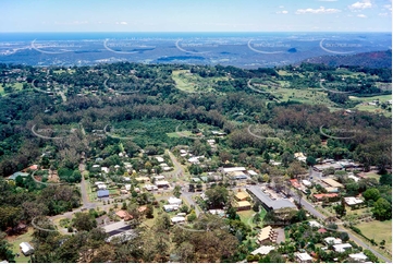 Historic Aerial Photo Tamborine Mountain QLD Aerial Photography