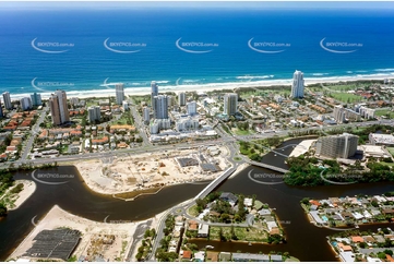Historic Aerial Photo Broadbeach QLD Aerial Photography