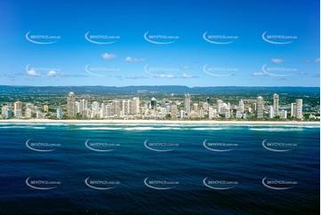 Historic Aerial Photo Surfers Paradise QLD Aerial Photography