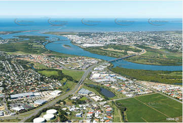 Aerial Photo Glenella QLD Aerial Photography