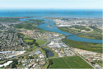 Aerial Photo Glenella QLD Aerial Photography