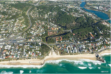 Aerial Photo Currumbin QLD Aerial Photography