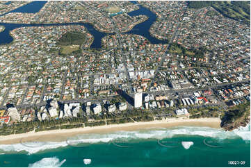 Aerial Photo Burleigh Heads QLD Aerial Photography