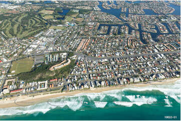 Aerial Photo Mermaid Waters QLD Aerial Photography