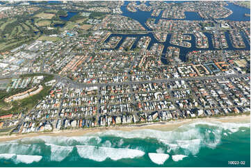 Aerial Photo Mermaid Waters QLD Aerial Photography