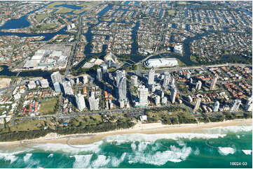 Aerial Photo Broadbeach QLD Aerial Photography