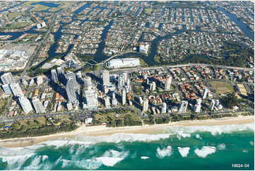 Aerial Photo Broadbeach QLD Aerial Photography