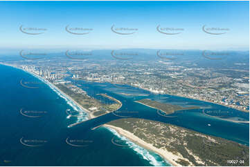 Gold Coast Sea Way & The Broadwater QLD Aerial Photography