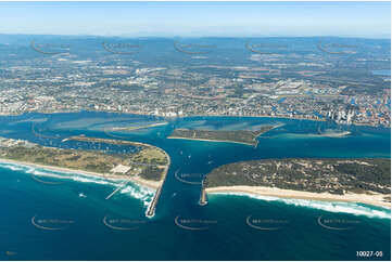 Gold Coast Sea Way & The Broadwater QLD Aerial Photography