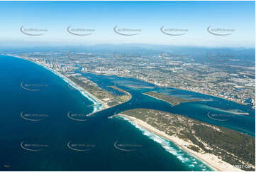 Gold Coast Sea Way & The Broadwater QLD Aerial Photography