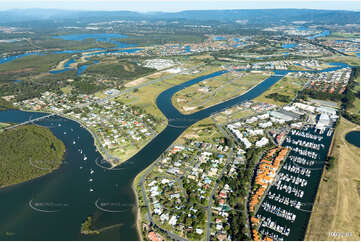 Aerial Photo Hope Island QLD Aerial Photography