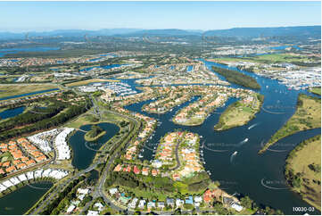Aerial Photo Hope Island QLD Aerial Photography