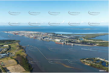Aerial Photo Port of Brisbane QLD Aerial Photography