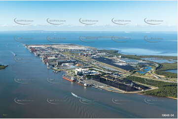 Aerial Photo Port of Brisbane QLD Aerial Photography