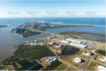 Aerial Photo Port of Brisbane QLD Aerial Photography