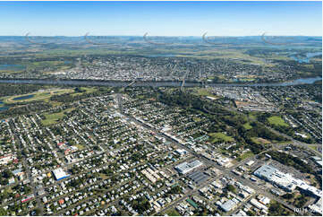 Aerial Photo Berserker Rockhampton Aerial Photography