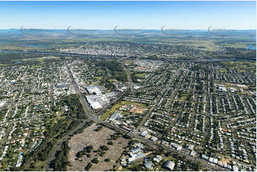 Aerial Photo Park Avenue Rockhampton Aerial Photography