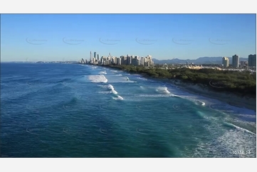 Low Level Over the Surf QLD Aerial Photography