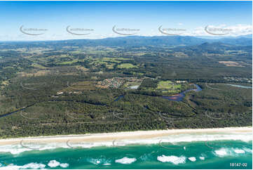 Aerial Photo Brunswick Heads NSW Aerial Photography