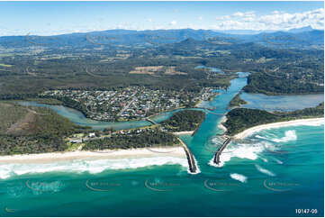 Aerial Photo Brunswick Heads NSW Aerial Photography