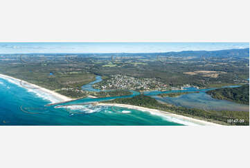 Aerial Photo Brunswick Heads NSW Aerial Photography