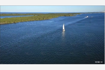 Sailing - Gold Coast Broadwater QLD Aerial Photography