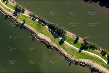 The Coomera River at Upper Coomera QLD Aerial Photography
