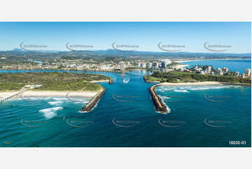 Tweed River Entrance & Bar Tweed Heads NSW Aerial Photography