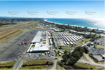 Gold Coast Airport Terminal Bilinga QLD Aerial Photography