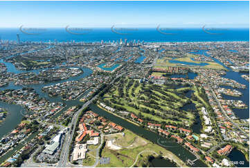 Aerial Photo Clear Island Waters QLD Aerial Photography