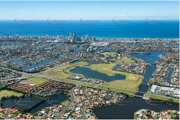 Aerial Photo Mermaid Waters QLD Aerial Photography