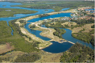 Aerial Photo Oyster Cove Helensvale QLD Aerial Photography