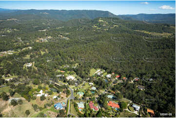 Hymix Quarry - Nerang Forest Reserve QLD Aerial Photography