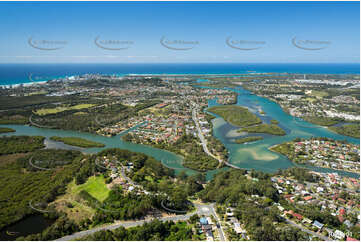 Aerial Photo Tweed Heads West NSW Aerial Photography