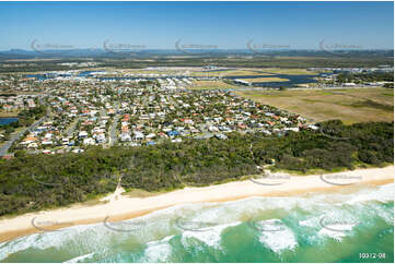 Aerial Photo Currimundi Lake Wurtulla QLD Aerial Photography