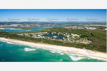 Aerial Photo Twin Waters QLD Aerial Photography