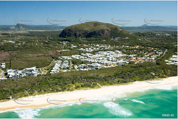 Aerial Photo Mount Coolum QLD Aerial Photography