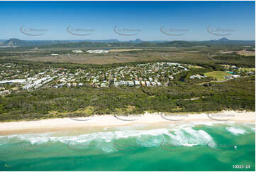 Aerial Photo Coolum Beach QLD Aerial Photography