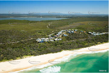 Aerial Photo Castaways Beach QLD Aerial Photography