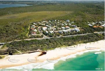 Aerial Photo Castaways Beach QLD Aerial Photography