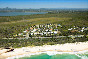 Aerial Photo Castaways Beach QLD Aerial Photography