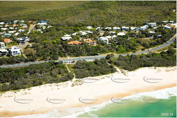 Aerial Photo Castaways Beach QLD Aerial Photography