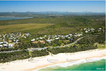 Aerial Photo Castaways Beach QLD Aerial Photography