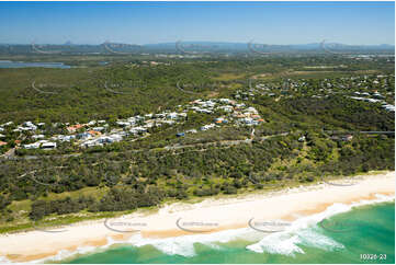 Aerial Photo Castaways Beach QLD Aerial Photography